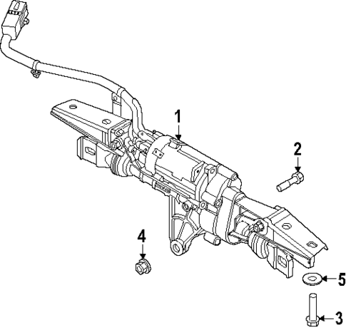 Steering Gear & Linkage for 2025 Genesis G90 #1