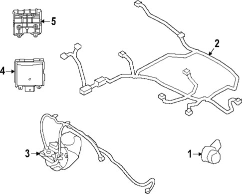 Parking Aid for 2025 Ford Bronco Sport #0