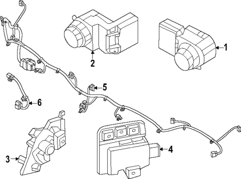 Electrical Components for 2024 Kia EV6 #1
