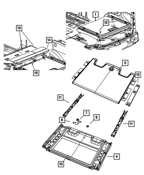 Carpets, Floor Mats, Load Floor, and Silencers for 2009 Dodge Nitro #0
