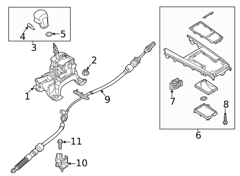 Center Console for 2019 Mazda 3 #6