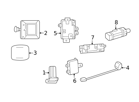 Antenna & Radio for 2021 Mercedes-Benz C63 AMG #2