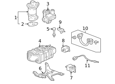 Powertrain Control for 2007 Honda Pilot #0