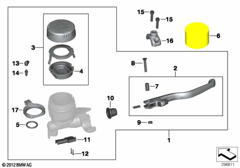 Control Assembly for 2010 BMW-Motorrad R 1200 R #0