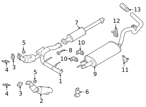 Exhaust Components for 2022 Ford F-150 #0