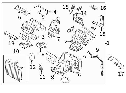Heater for 2023 Genesis GV80 #0