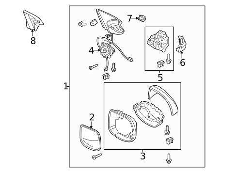 Mirrors for 2013 Acura TSX #0