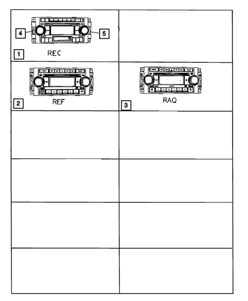 Radio, Antenna, Speakers, DVD, and Video systems for 2009 Dodge Ram 3500 #3