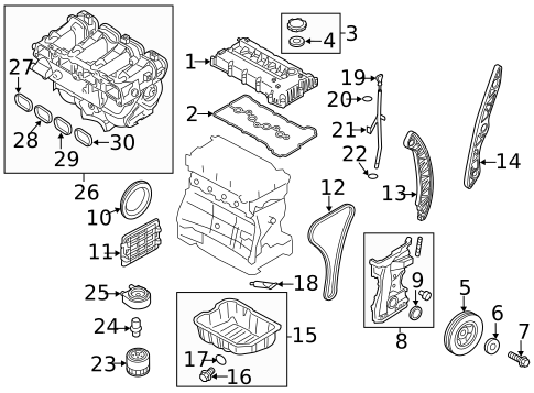 Engine Parts for 2016 Kia Sportage #0