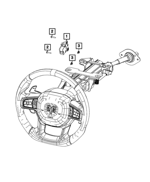 Keys, Modules and Engine Controllers for 2026 Ram 1500 #15