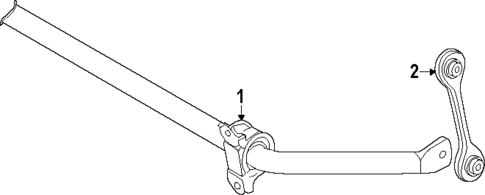 Stabilizer Bar & Components for 2025 Audi SQ6 e-tron #1