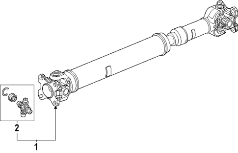 Drive Shaft for 2025 Nissan Armada #0