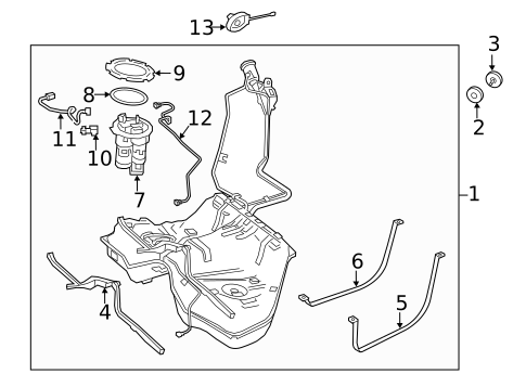 Fuel System Components for 2019 Mercedes-Benz S560 #3