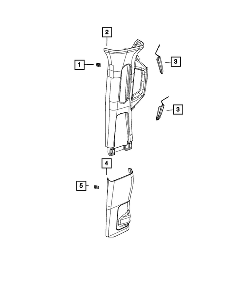 Panels - Moldings - Scuff Plates, Pillar, Cowl, 1/4 Panel Trim and Cargo Covers for 2024 Jeep Gladiator #3
