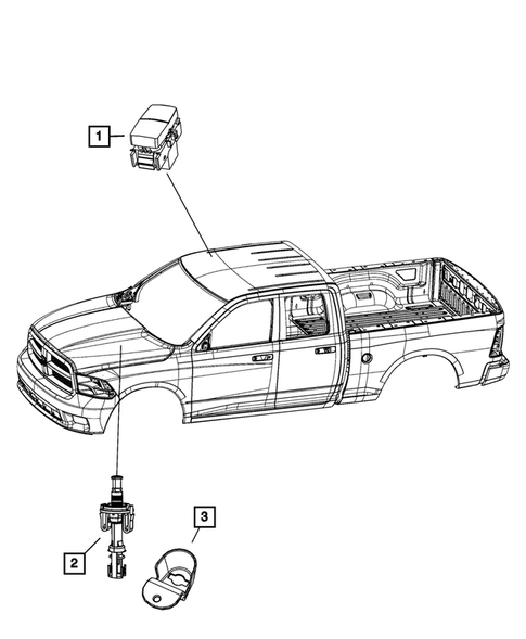 Switches for 2010 Dodge Ram 3500 #15