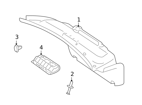 Interior Trim - Trunk for 2010 Mercedes-Benz S65 AMG #0