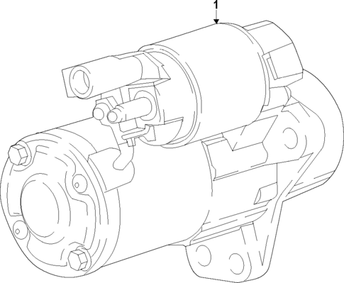 Starter for 2023 Chevrolet Express 2500 #1