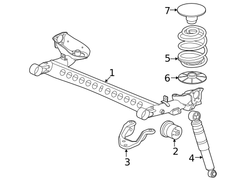 Rear Suspension for 2008 Chevrolet Cobalt #0