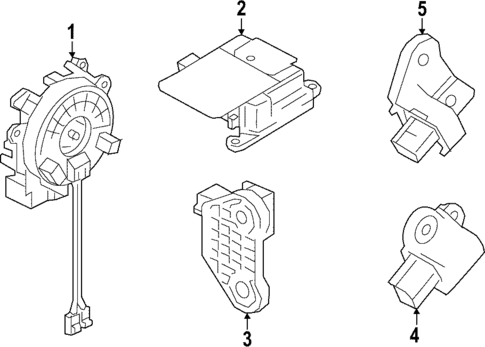 Air Bag Components for 2025 INFINITI QX55 #1