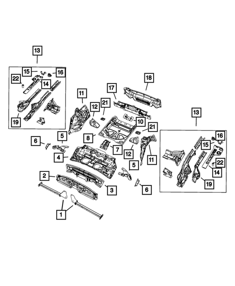 Floor Pans for 2017 Jeep Cherokee #0
