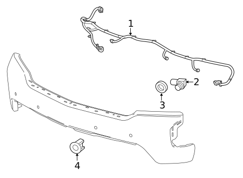 Parking Aid for 2019 Chevrolet Silverado 1500 #0