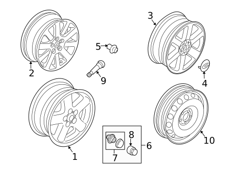 Wheels for 2009 Land Rover LR3 #0