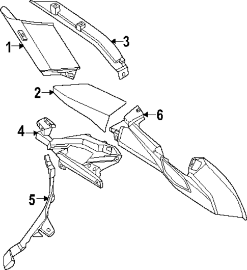 Interior Trim - Quarter Panels for 2023 BMW XM #0