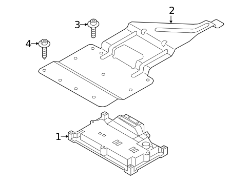Electrical Components for 2021 Audi e-tron Quattro #4
