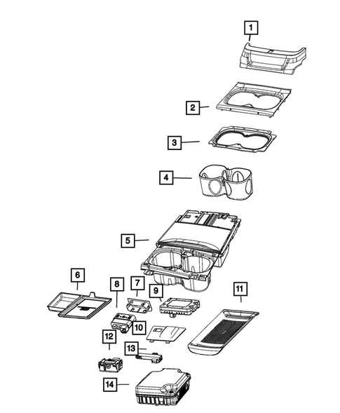Consoles for 2024 Chrysler Voyager #4