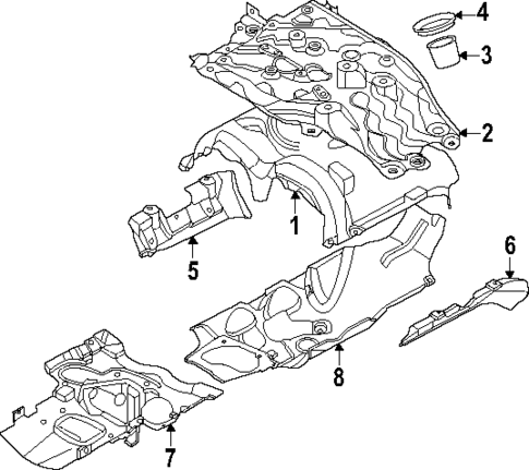 Exhaust Manifold for 2024 BMW X7 #0