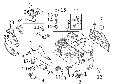 Parking Brake for 2013 Ford Focus #0
