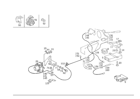 Tempomat (Cruise Control) for 1989 Mercedes-Benz 300TE #2