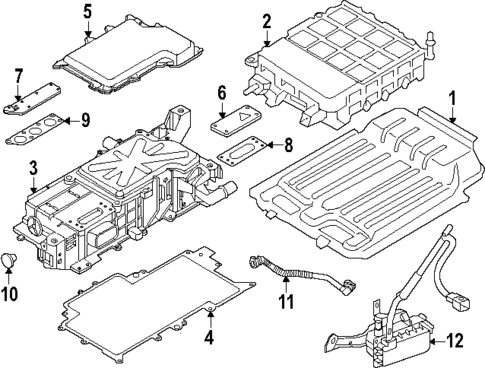 Battery for 2024 Hyundai Kona Electric #0