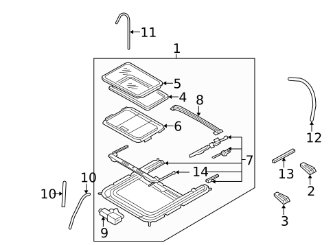 Sunroof for 2005 Nissan Maxima #0