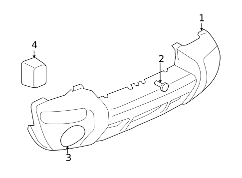 Bumper & Components - Front for 2006 Jeep Liberty #0