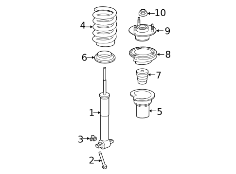 Suspension Components for 2021 GMC Yukon #3