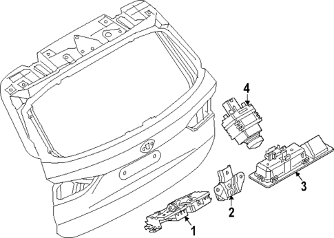 Parking Aid for 2024 BMW X1 #0