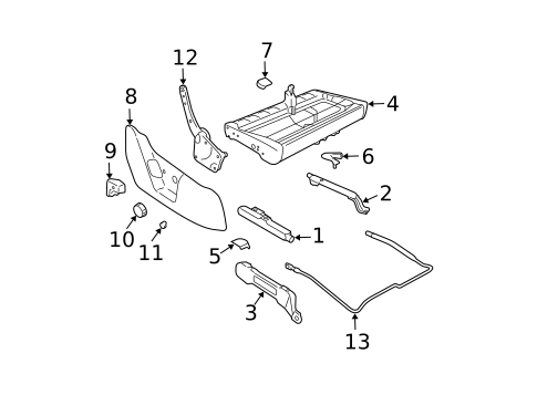 Tracks & Components for 2004 Ford Expedition #2