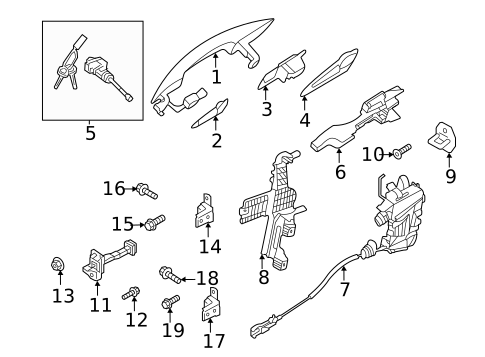 Lock & Hardware for 2025 Hyundai Elantra N #0