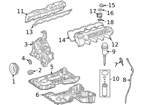 Filters for 2005 Mercedes-Benz CLK320 #1