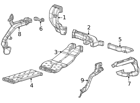 Ducts for 2022 Jeep Wagoneer #1