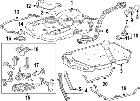 Fuel System Components for 2025 Toyota Crown #0