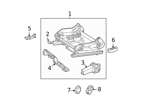 Tracks & Components for 2014 Mercedes-Benz GLK350 #4