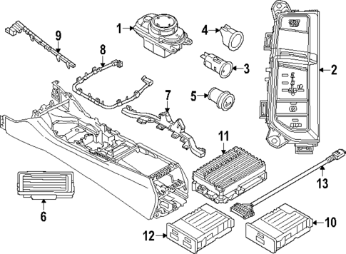 Electrical Components for 2025 BMW 750e xDrive #0