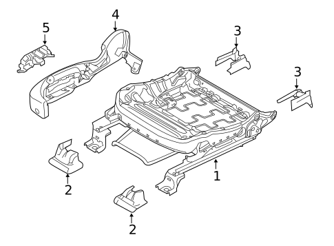 Tracks & Components for 2018 Ford Special Service Police Sedan #2