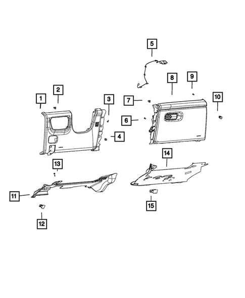 Instrument Panel for 2021 Jeep Grand Cherokee L #2