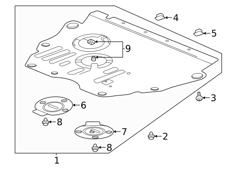 Splash Shields for 2025 Chevrolet Trailblazer #0