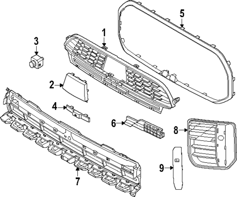 Grille & Components for 2025 Mini Countryman #0
