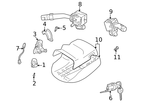 Switches for 2003 Toyota Celica #0