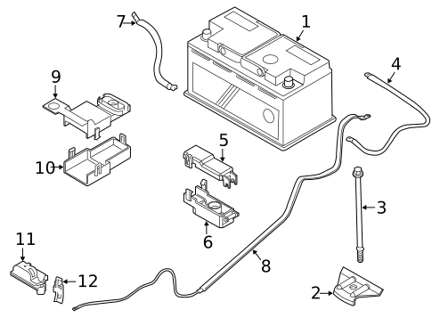 Battery for 2022 BMW 430i Gran Coupe #18